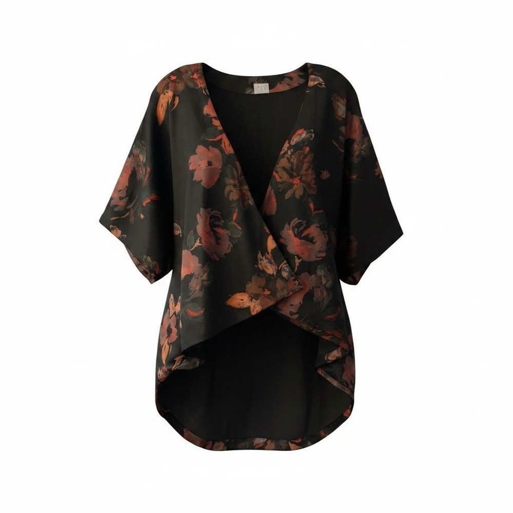 03 A New Day floral kimono 24" PTP